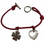 Bracelet Lilou avec breloques en argent (925)