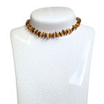 Collier d'ambre multicolore