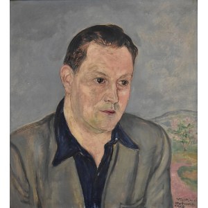 Wlastimil HOFMAN (1881-1970), Portrét Stefana Lewického, 1958
