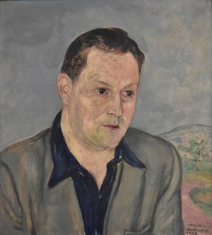 Wlastimil HOFMAN (1881-1970), „Portret Stefana Lewickiego”, 1958