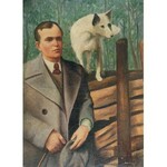 Jerzy KRAWCZYK (1921-1969), Pan i pies - Pies i pan, 1942