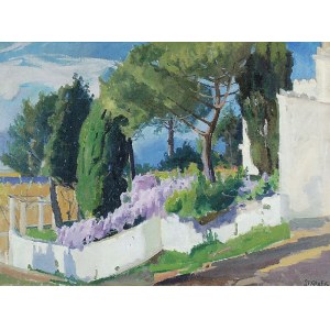 Stanisław GAŁEK (1876-1961), Ogrody - Capri