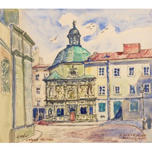 Irena NOWAKOWSKA-ACEDAŃSKA (1906-1983), Lwów - Kaplica Boimów, ok. 1970