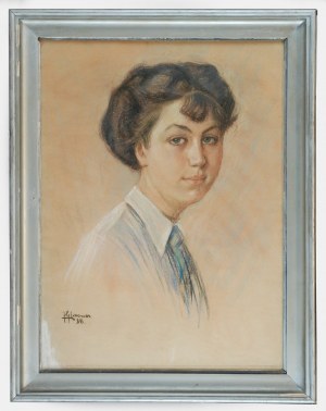 Jakub GLASNER (1879-1942), Portret Izy B., 1938