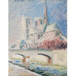 Stanisław BORYSOWSKI (1906-1988), Katedra Notre Dame w Paryżu, przed 1939