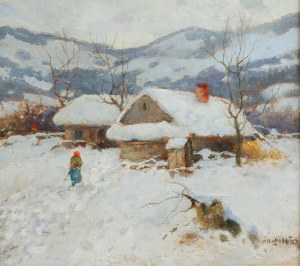 Edmund CIECZKIEWICZ (1872-1958), Zima w górach