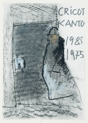 Tadeusz KANTOR (1915-1990), Projekt plakatu do przedstawienia „Umarła klasa” na dziesięciolecie spektaklu, 1985