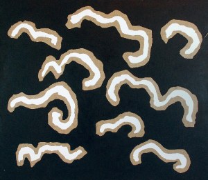 Stanisław KOBA (ur. 1957), Baranki na niebie, 2010