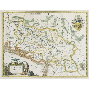 Willem Janszoon Blaeu (1571-1638) Joann Blaeu, Mapa Śląska