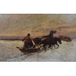 Adam SETKOWICZ (1876-1945), Powrót z polowania