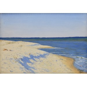 Soter JAXA-MAŁACHOWSKI (1867-1952), Mořská krajina, 1923