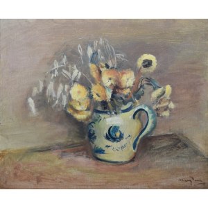Henry HAYDEN (1883-1970), Yellow flowers in a vase, 1927
