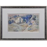 Jan RUBCZAK (1884-1942), Pejzaż z Beaucaire (Oksytania)
