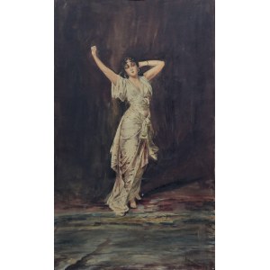 Monogramme B.K., 20e siècle, Danseuse, vers 1910
