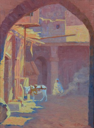 Aleksander LASZENKO (1883-1944), Jerusalem, 1924