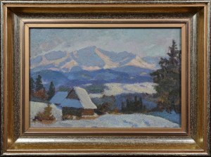 Karol CHUDECKI (1909-1980), Pejzaż górski zimą