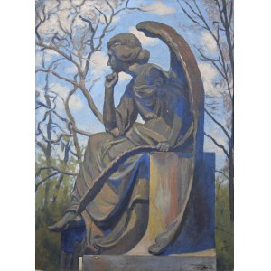 Painter unspecified - POKROWIECKI?, 20th century, Angel