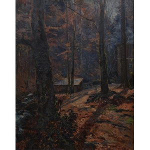 Georg WICHMANN (1876-1944), Buchenwald - Herbstlandschaft aus dem Sudetenland