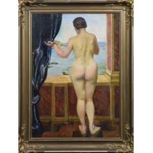 Janina Maria GRABSKA-PUCKOWA (1917-?), Nude of a standing woman, 1939
