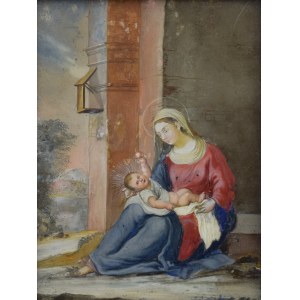 Malarz nieokreślony, XIX w., Matka Boża