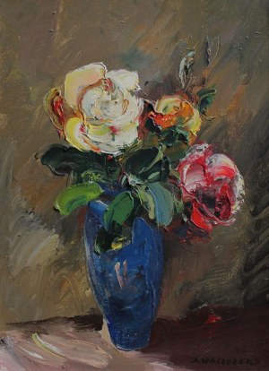 Józef Wasiołek, Kwiaty w wazonie