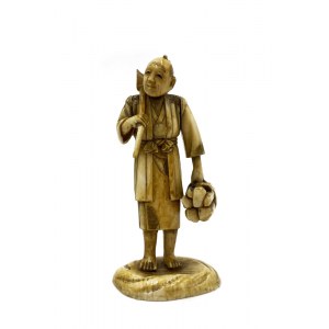 Lumberjack figurine(China, 20th century).