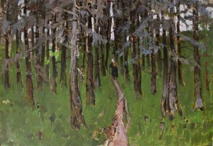 Andrei Andreyevich Surbutovskiy, W lesie sosnowym