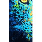 Alisa Savitska, Blue Yellow Leopard, 2023 r.