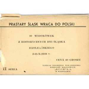 Prastary Śląsk wraca do Polski, Seria II, 1938