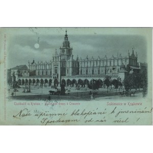 Krakow - Cloth Hall, so-called moonlight, 1900