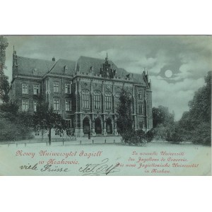 Krakow - Jagiellonian University, so called moonshine, 1899