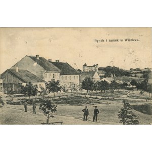 Wiśnicz - Rynek i Zamek, 1907
