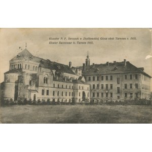 Zbylitowska Góra near Tarnów - Monastery of the Ladies of the Sacred Heart, 1915