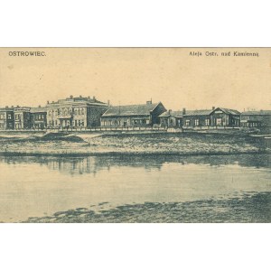 Ostrowiec - Aleja Ostr. nad kamienną, 1916