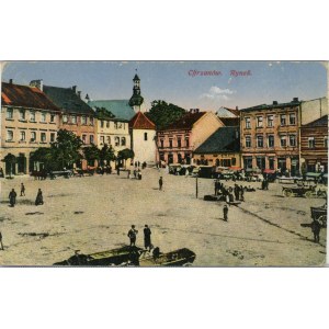 Chrzanów - Market Square, 1918