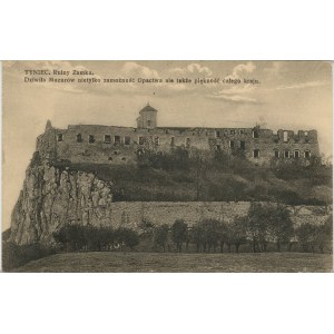 Tyniec - Castle ruins, ca. 1915