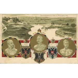 Myslowice - Triangle of the 3 Emperors, 1900