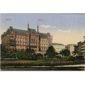 Szczecin - Ratusz, 1936
