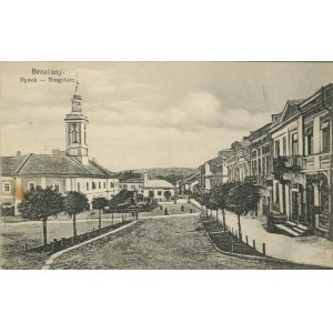 Brzeżany - Market Square, 1916