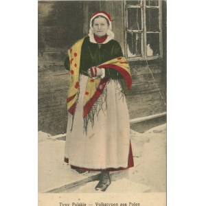Polish types - Ukrainian woman, 1916