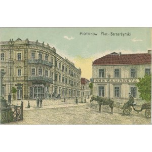 Piotrków - Plac Bernardyński, 1915