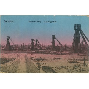 Boryslav - Oil mines, 1918