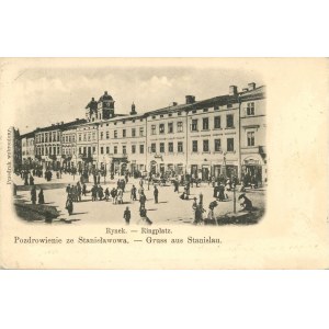 Stanisławów - Rynek, ok. 1900
