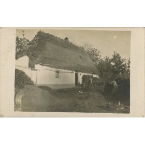 Łuka Wielka - Chałupa wiejska, 1917