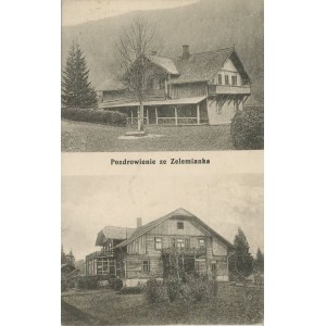 Zelemianka - Chałupy wiejskie, 1915