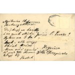 Myślenice - Pohled přes řeku Rábu, asi 1905