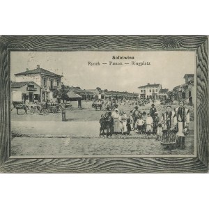 Solotvina - Market Square, 1912