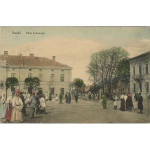 Rudki - Lwowska ulica, 1914