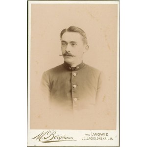 Offizier, Lemberg, M. Bergtraun, ca. 1890