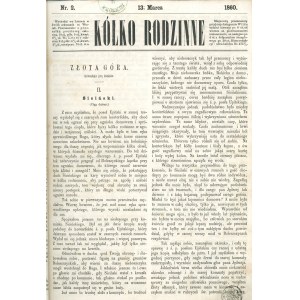 Kółko Rodzinne, 1860